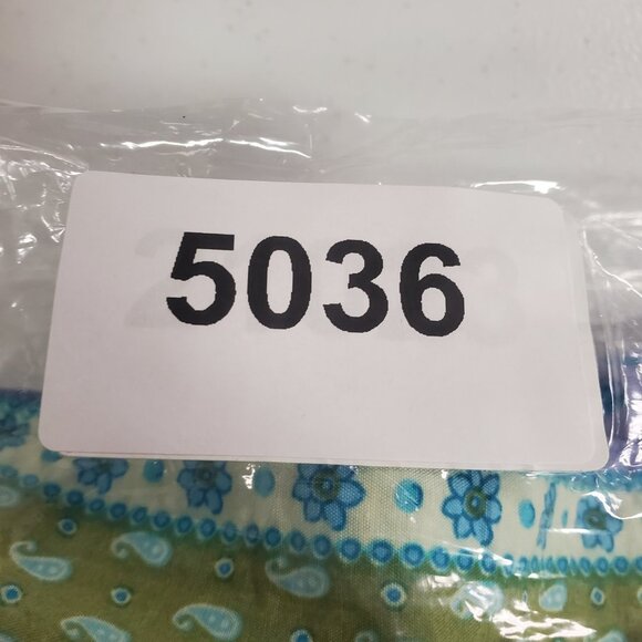 Fred David Womens Button Up Patchwork Top Size 3X Blue Bohemian Floral Artsy - Picture 10 of 10